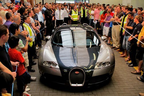 Bugatti Veyron Sold By BCA For £625,000