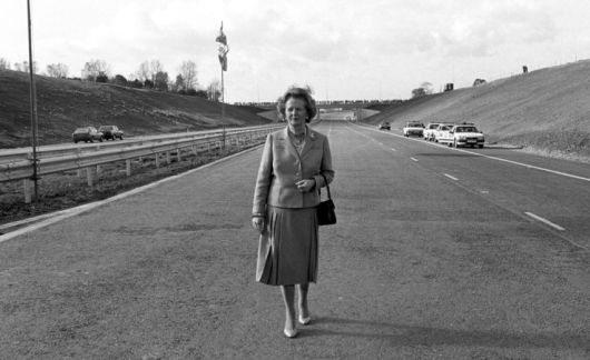M25.Margaret .Thatcher .opening