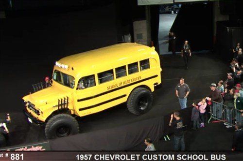 Chevrolet School Bus 1957 BJ 15 Jan 2015