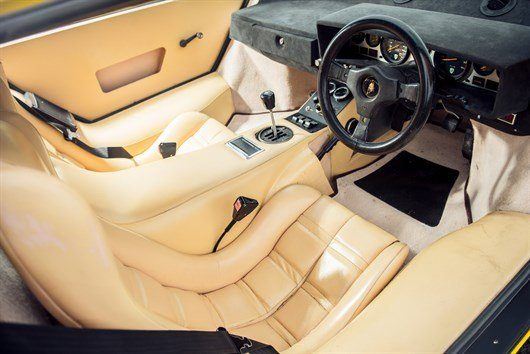 1981 Lamborghini Countach 400S Interior (1)