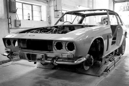 Eric Morecambe Jensen Interceptor Restoration