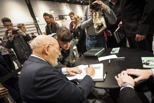 Stirling Moss Signing Books