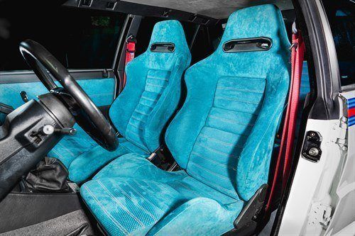 Lancia Delta Integrale Agnelli Seats