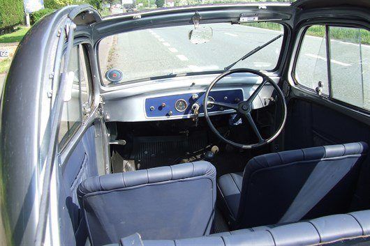 1939 Fiat Topolino Interior