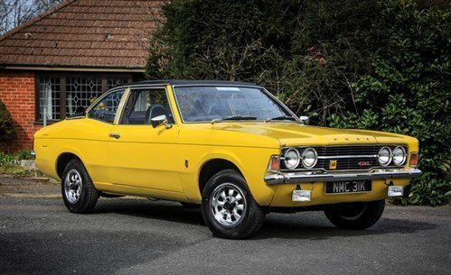 Ford Cortina GLX Crayford 1972 Historics