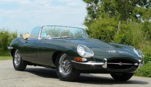 Jaguar E-Type S1 Roadstrer 1963 Historics