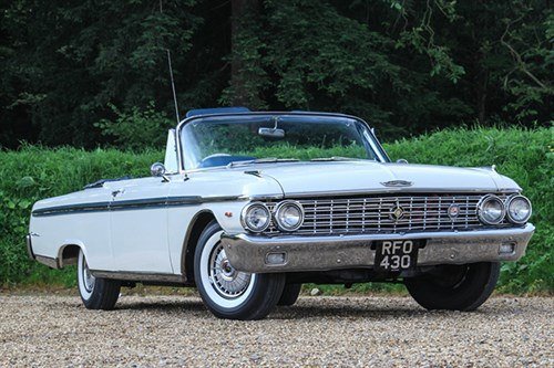 Ford Galaxie Sunliner 1962 Historics