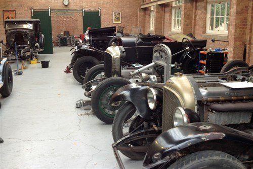 Bicester Heritage Bentleys