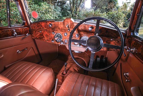 Jaguar Mk IV 3.5 1948 Cockpit Historics