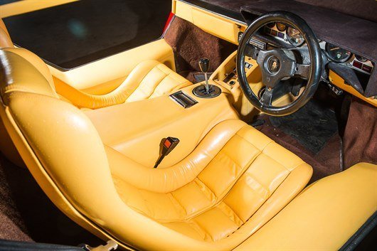 1983 Lamborghini Countach LP500S Interior