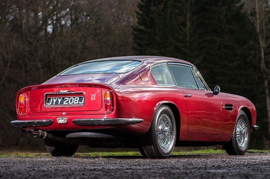 1971 Aston Martin DB6 MKII Vantage Rear 34