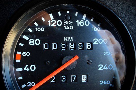 1989 Porsche 911 Speedster Odometer