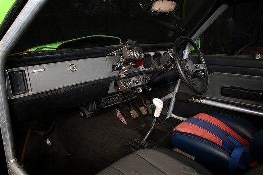 Holden Torana Touring Car Interior