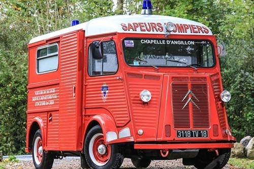 Citroen H Fire Tender 1967 Historics