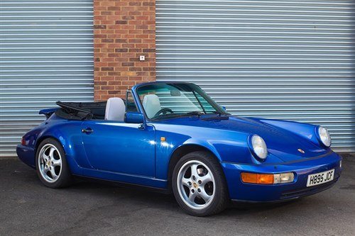 Porsche 911 964 Carrera 2 Cabrio 1990 Historics