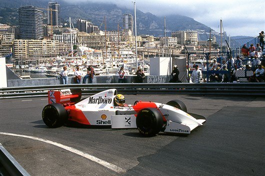GPL 93 Mc Laren MP 4-8 Senna Monaco 2-1