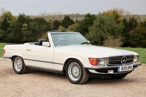 Mercedes Benz R107 500SL 1984 Historics