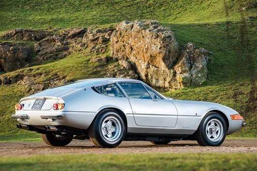 1972 Ferrari 365 GTB4 Daytona Rear Angle