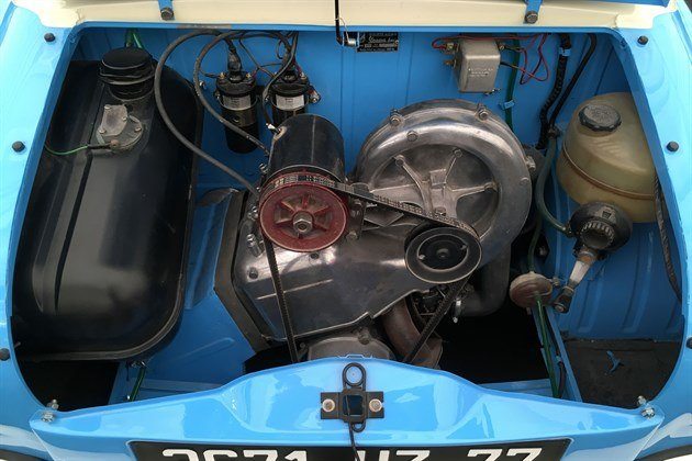 Vespa 400 1958 Engine Historics