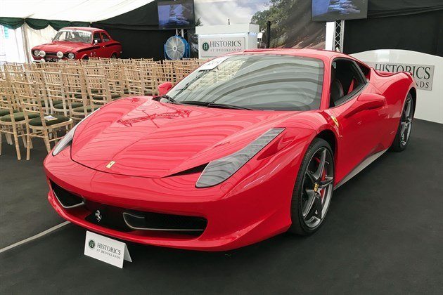 Ferrari 458 Italia 2012 Historics