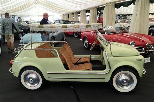 FIAT 500 Jolly 1958 Side Historics