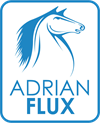 Logo -adrianflux -blue -outline Copy