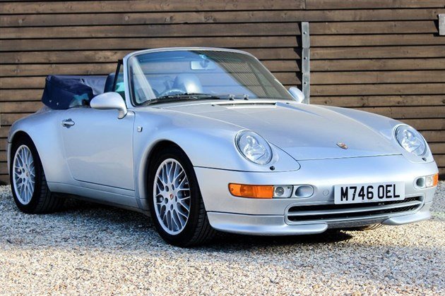 Porsche 911-993 C2 Cabrio Manual 1994 Historics