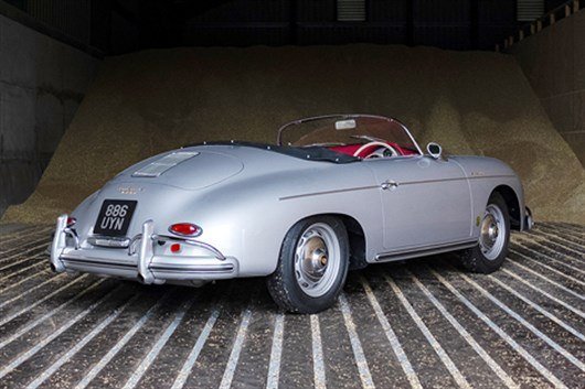 1958 Porsche 356A Speedster Rear Angle 600px