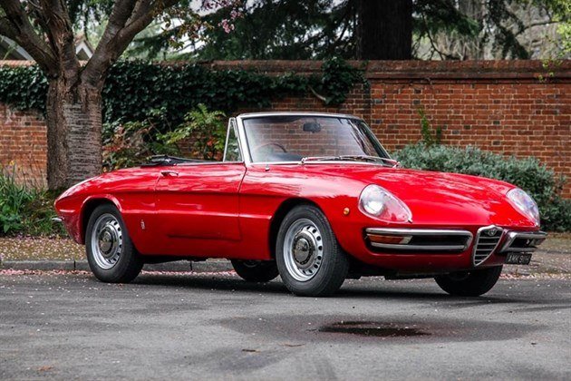 Alfa Romeo 1750 Spider Veloce 1970 Historics