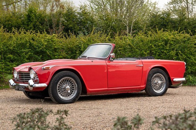 Triumph TR4a IRS 1965 Historics