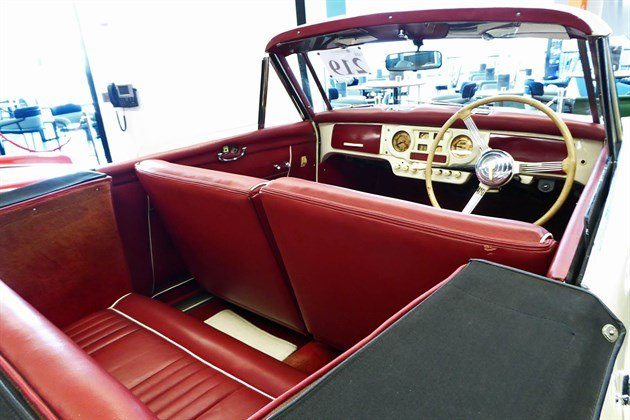 Austin Atlantic Convertible 1950 Interior Historics