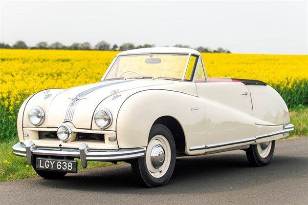 Austin Atlantic Convertible 1950 Historics (1)