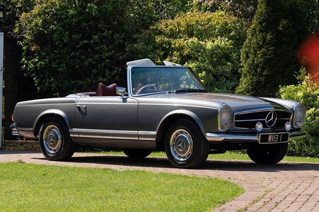 MB 280SL 5-spd Man 1968 Historics