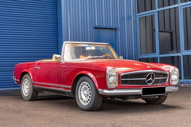 MB 250SL Pagoda 1967 LHD Historics