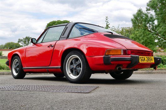 1980 Porsche 911 SC Targa Rear Angle