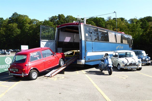 Italian Job Bedford Transporter Historics