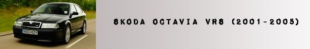Skoda Octavia V RS 2001 2