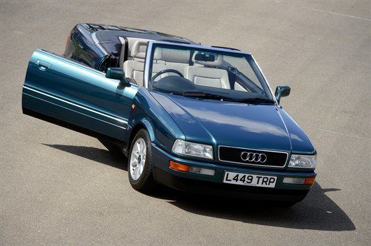 1) 1994 2.5l Audi Quattro Convertible Ex -Diana , Princess Of Wales Photographed At COYS At Ascot Sale On April 17th 2013 ® Jonathan Hordle - Rex Features