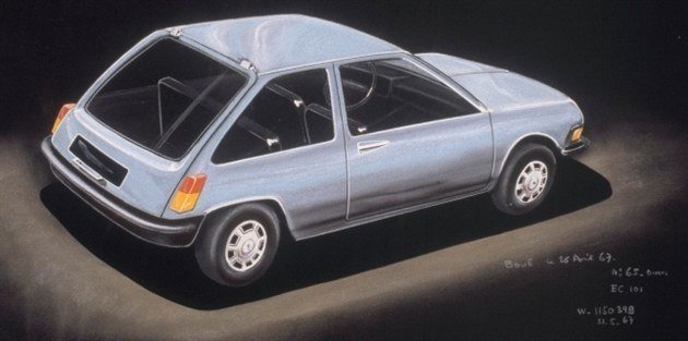 Renault 5 Sketch