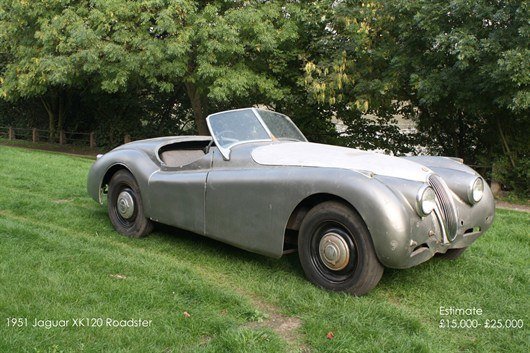 Jaguar XK120 Roadster 1951_COYS Ascot