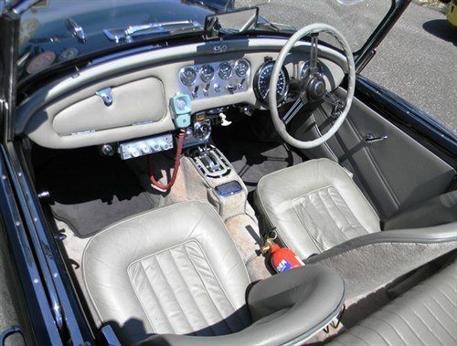 Chris Evans Daimler SP250 Dart Police Car Interior