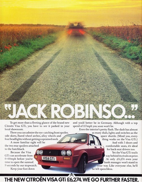 Classic Ad (Citroen Visa GTi)