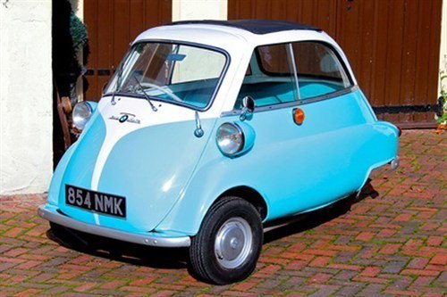 BMW Isetta 1962 Silv