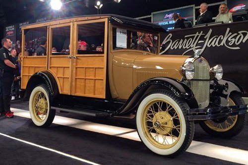 1166 Ford Model A Woodie BJ 16 Jan 2015