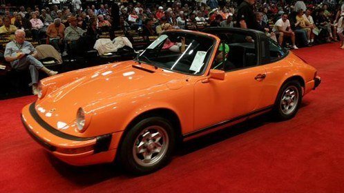 Porsche 911S Targa 1975 Mecum 20 Jan 2015