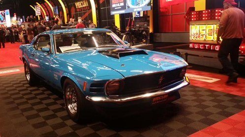 Ford Mustang Boss 429 (blue ) 1970 Mecum 23 Jan 2015