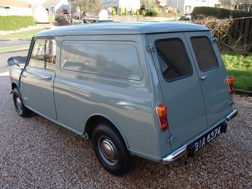 1968 Austin Mini Van Rear MR