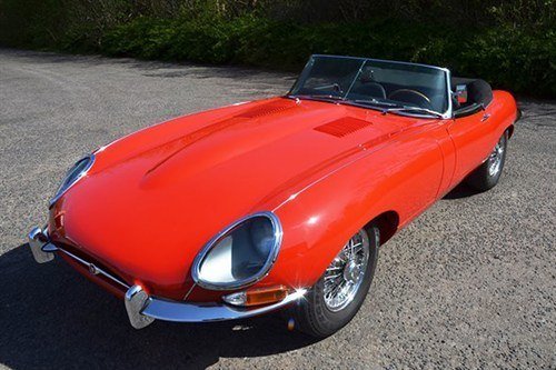 Jaguar E Type 3.8 Rdstr 1963 RHD Historics