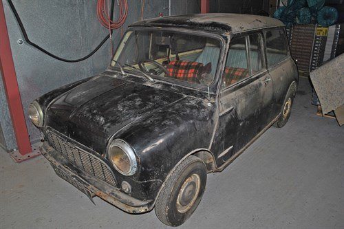 Mini 1961 Barn Foind Historics