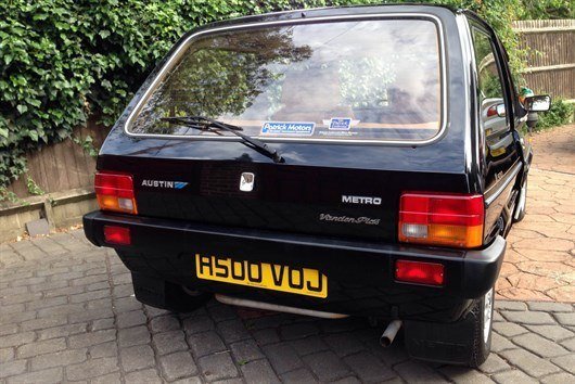 1983 AUSTIN METRO VP 500 Rear